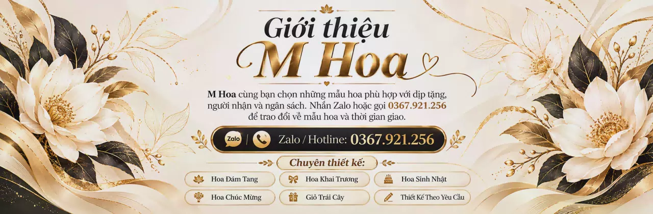 Ảnh bìa Shop hoa tươi Phường Phú Lợi Hồ Chí Minh - Chọn hoa theo câu chuyện của bạn